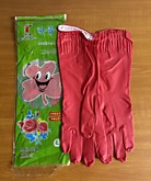 Перчатки резиновые прочные удлин.манжета 1050 (300)