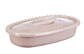 Миска IDEA прямоугольная 2,7л с крышкой М1323 (25)