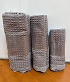 Пол-це 70х140 ХБ вафельное однотон (3)