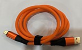 Шнур USB заряд. устр. 1м для Iphone гладкий F-21 (10)