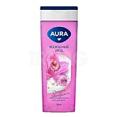 Гель д/душа AURA 3в1 390мл в ассорт. (8)