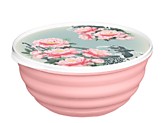 Миска Латина Homver 3,2л с крышкой и декором Сад пионов (15)