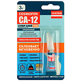 Суперклей гель Cosmofen СА 12 тюбик 3гр. (24)