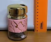 Солонка стеклянная с метал. крышкой (144)