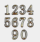 30. Номера квартирные