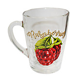 Кружка стекл. Капучино Малина 07с1334 ДЗ (20)