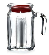 Кувшин FRIGO  600мл с красной крышкой 80122SLBR