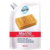 Мыло хоз.жидкое 72% 500мл Мистер Чистер (12)