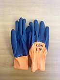 /перч/ прорезиненные KEDA зел/оранж D3 (10/600)