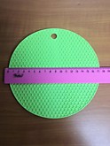 Подставка силиконовая круглая "Соты" (240)