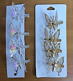 Заколка зажим Бабочка H-001 (12)