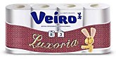 Т/бумага VEIRO Luxoria 8 рул/уп. 3-х сл. (6)