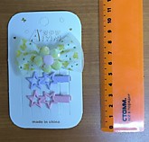 Набор заколка зажим 3шт (20)